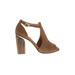 Antonio Melani Heels: Brown Shoes - Women's Size 8 1/2