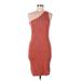 House of Harlow 1960 Casual Dress - Bodycon Open Neckline Sleeveless: Brown Solid Dresses - Women's Size Medium