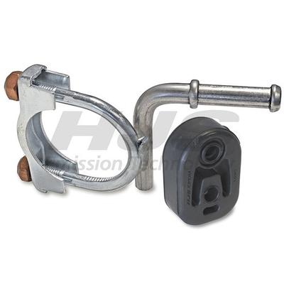 HJS Halter, Abgasanlage rechts 55mm für MERCEDES-BENZ 211.490.85.35 211.490.83.35 211.490.81.35 82 13 4345