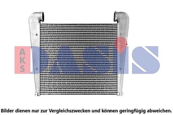 AKS DASIS Ladeluftkühler Universal für MERCEDES-BENZ A0025010001 A0025011101 6295010401 137006N Image