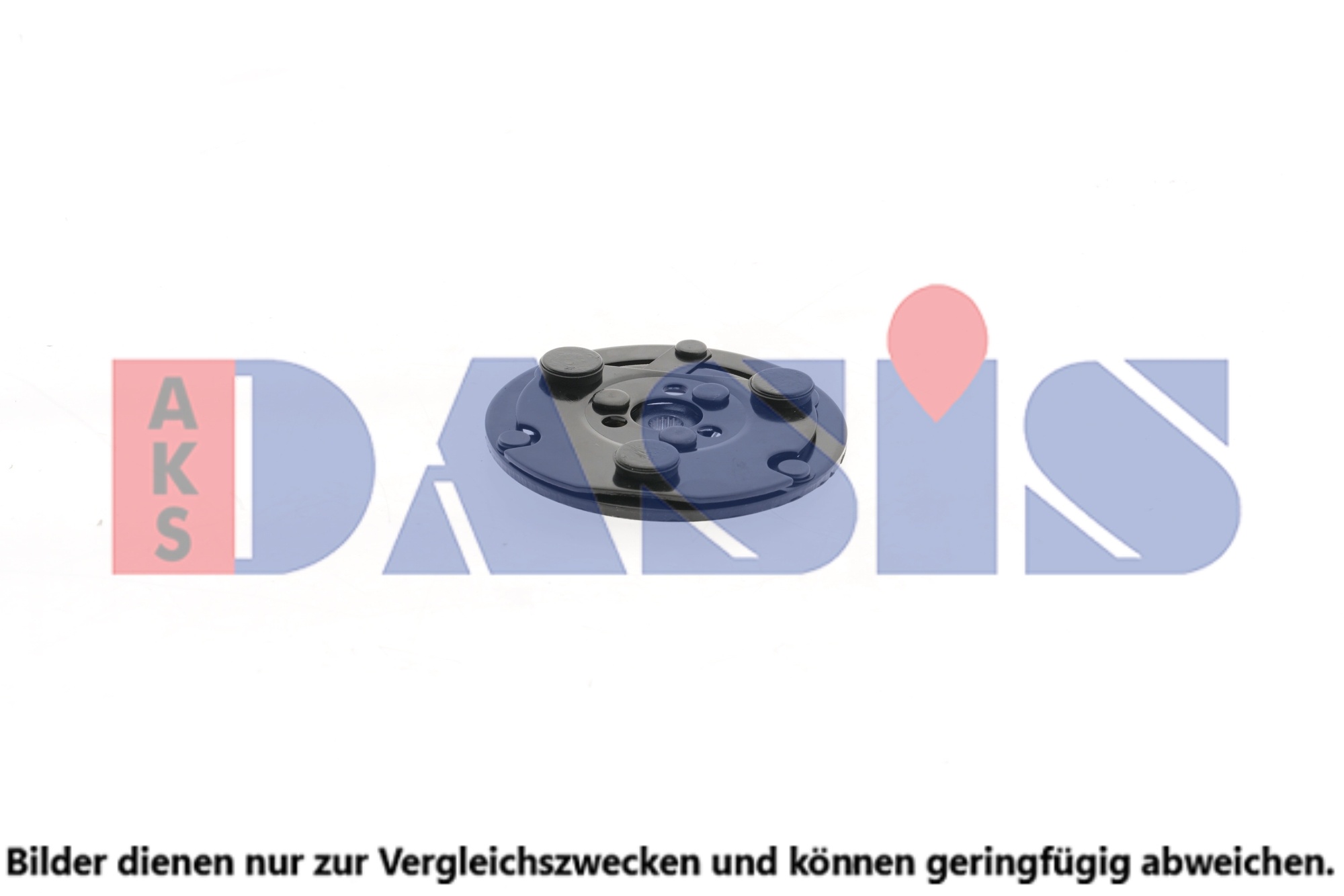 AKS DASIS Mitnehmerscheibe, Magnetkupplung-Kompressor Universal 105mm 858004N Image