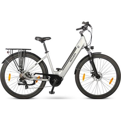 E-Bike ROVER "Trekking TLM 709" E-Bikes Gr. 46 cm, 28 Zoll (71,12 cm), silberfarben E-Bikes
