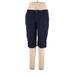 Sonoma Goods for Life Casual Pants - Mid/Reg Rise: Blue Bottoms - Women's Size 14