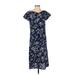 Agnes B. Casual Dress: Blue Dresses - Women's Size 4