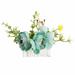 KAGAYD New Imitation Pink Series Rose Hair Comb Simple Hair Accessories Forest Series Bridal Comb Clip Rose Flower Hair Clip Women Rose Flower Hair Accessories