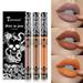 KAGAYD Three Small Sets Of Lip Glaze Matte Matte Non-Fading Non-Stick Cup Lip Gloss Lipstick Set Long-Lasting Lip Gloss Non-Stick Cup Is Not Easy To Fade