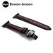 YuiYuKa Leather strap Compatible with Apple watch bands 45mm 44mm 42mm 40mm 41mm 38mm Ultra 49mm Women Men Genuine Leather Band Crocodile Alligator Grain Wrist for iWatch Series 9 8 7 SE 6 5 4 3