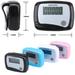 Yucurem LCD Electronic Digital Pedometer Calories Walking Distance Movement Counter