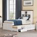 2 Pieces Captain Bedroom Set with Trundle and Nightstand