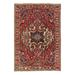 Canvello Silkroad Bakhtiari Red Vintage Rug - 7' X 10' - 10' x 7'