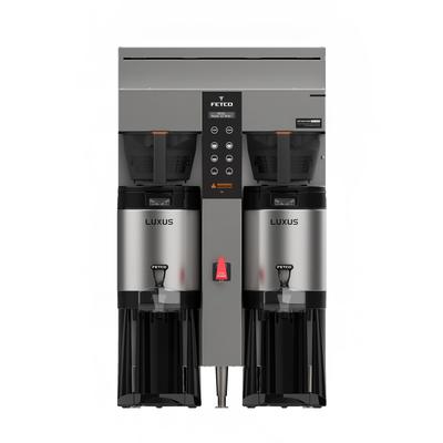 Fetco CBS-1242-PLUS (E1242US-1B223-PM000) High-volume Thermal Coffee Maker - Automatic, 12 1/5 gal/hr, 240v, Silver