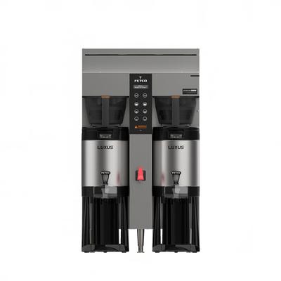 Fetco CBS-1242-PLUS(E1242US-1B230-MM110) High-volume Thermal Coffee Maker - Automatic, 15 9/10 gal/hr, 240v, Silver