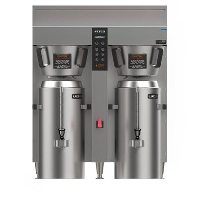 Fetco CBS-1262 (E1262US-3B640-MM110) High-volume Thermal Coffee Maker - Automatic, 50 1/2 gal/hr, 208-240v, Silver