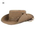 Outdoor Wide Brim Camping Hiking Sun Hat Men s Bucket Hats Military Boonie Hat Fishing Cap COLOR H