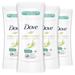 Dove Antiperspirant Deodorant Stick 48 Hour Protection And Soft And Comfortable Underarms Rejuvenate Deodorant For Women 2.6 Ounce 4 Count.