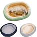 Godderr Cute Dog Bed Cat Bed Pad Winter Warm Thick Dogs Bed Non-slip Pet Bed for Small Medium Dogs Cats