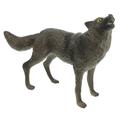 FRCOLOR Wolf Figurine Wolf Adornment Wildlife Wolf Ornament Wolf Model Plastic Wolf Toy