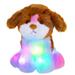 Cuteoy Puppy Dog Stuffed Animals Plush LED Musical Soft Cuddly Dog Toy Doggy Animals at Night Singing Lullabies Great Gifts for Toddlers Kids