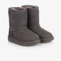Ugg Grey Classic Ii Suede Leather Boots
