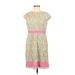 Danny & Nicole Casual Dress: Tan Dresses - Women's Size 6