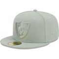 Men's New Era Green Las Vegas Raiders Color Pack 59FIFTY Fitted Hat