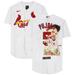 Albert Pujols St. Louis Cardinals Autographed White Nike Authentic Jersey - Art by David Arrigo Limited Edition #1 of 1 RG13309327