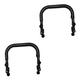 Toyvian 2pcs Baby Stroller Bumper Stroller Wagon Accessories Stroller Belly Bar Universal Stroller Infant Stroller Crossbar Wagon Strollers Trolley Newborn Safety Fence Thickened Iron Pipe