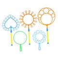 ifundom 15 Pcs Bubble Circle Blowing Bubble Maker Outdoor Summer Toys Kids outside Toy Outdoor Bubbles Maker Bubble Toys Kids Summer Toy Bubble Party Plastic Child The