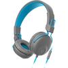 JLab Studio Wired On-Ear Headphones (Gray and Blue) HASTUDIORGRYBLU4