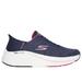 Skechers Women's Slip-ins: Max Cushioning Elite - Prevail Sneaker | Size 7.5 | Navy/Pink | Textile/Synthetic | Vegan | Machine Washable