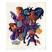 Northwest Marvel Guardians of the Galaxy 3 Galactic Throw Polyester in Blue/Pink | 60 H x 50 W in | Wayfair 1MAR236000142OOF