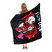 Northwest Throw Blanket Polyester in Black/Red | 60 H x 50 W in | Wayfair 1NBX236000019OOF
