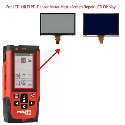 Pour LCD HILTI PD-E Laser Mètre MatrixScreen Réparation LCD Affichage