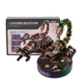 Robtiendra me Roshi-Puzzle en métal 3D pour enfants empereur scorpion avec lumière LED de style