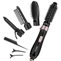 Pritech-Brosse Sèche-Cheveux 4 en 1 pour Femme Kit de Coiffure de Salon Peigne Chaud Fer à Lisser