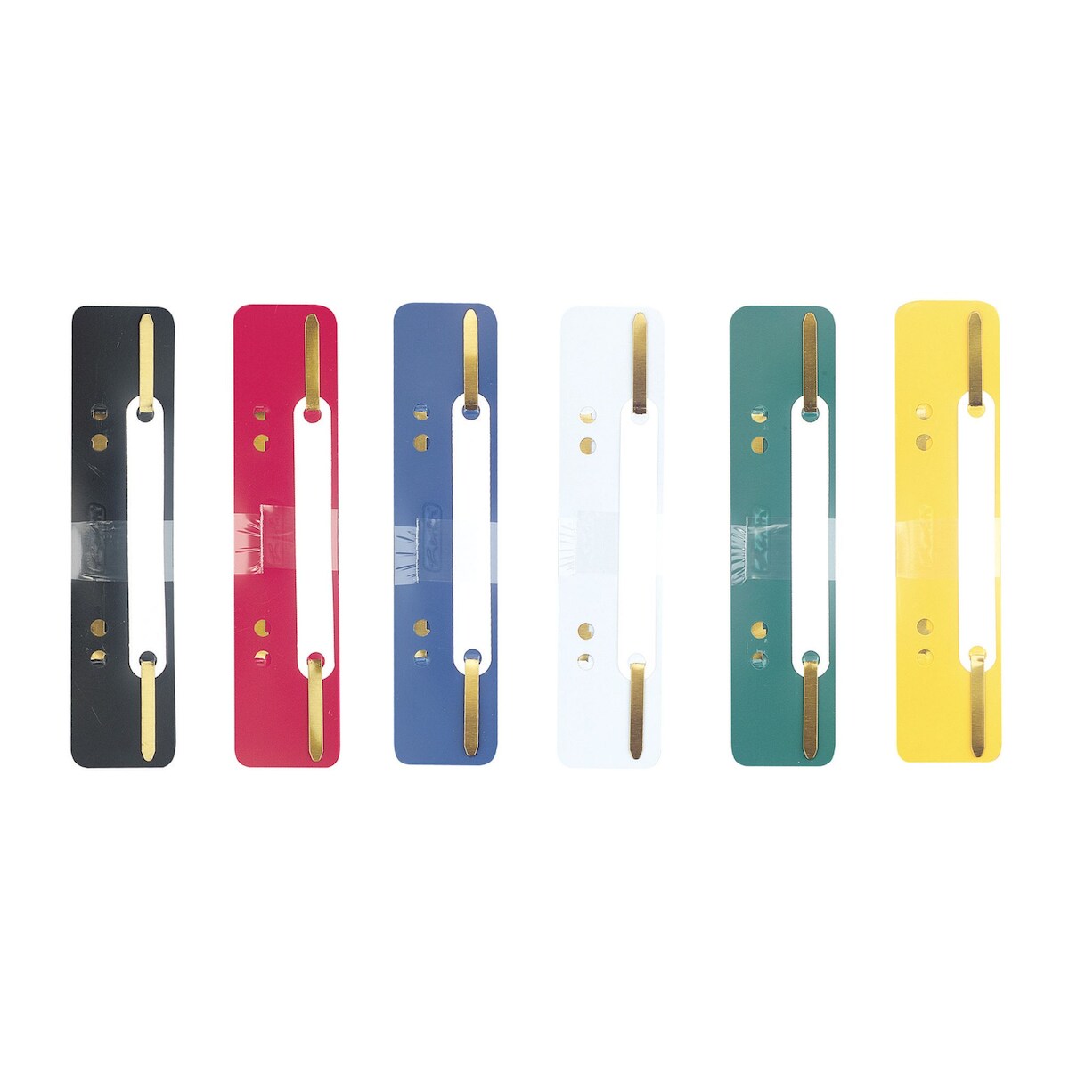 Heftstreifen PP 3,4x15cm f.sort 150St Faltsch. Plastikdeckleiste Image