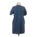 J. McLaughlin Casual Dress: Blue Dresses - Women's Size Small