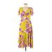 Great Jones Casual Dress: Yellow Dresses - Women's Size 6