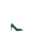 GUESS Decollete donna blu in suede