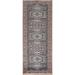 Gray Viss Oriental Runner Rug Hand-Knotted Wool Carpet - 2'7"x 8'0"