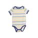 Cat & Jack Short Sleeve Onesie: White Bottoms - Size 6-9 Month