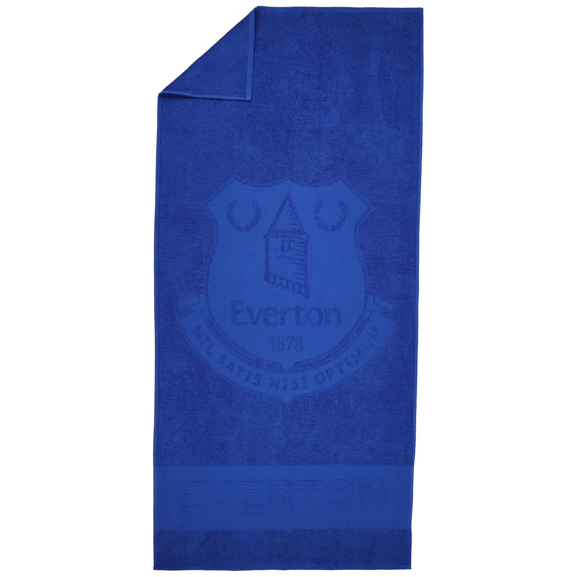 Everton Crest Luxus-Velours-Handtuch – 70 cm x 150 cm Image