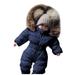 adviicd Youth Snow Gear Outerwear Jacket Hooded Warm Baby Romper Snowsuit Mens Snowboard Jacket with Hood