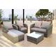 Rattan Modular Reclining Garden Furniture Sofa - 5, 6, 7, 8 Or 9-Piece Set! | Wowcher