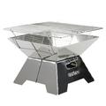 HAKONG Stainless Steel Barbecue Grill Foldable BBQ Grill Portable Camping Grill for Travel Picnic