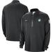 Men's Nike Black Boston Celtics Authentic Performance Half-Zip Jacket