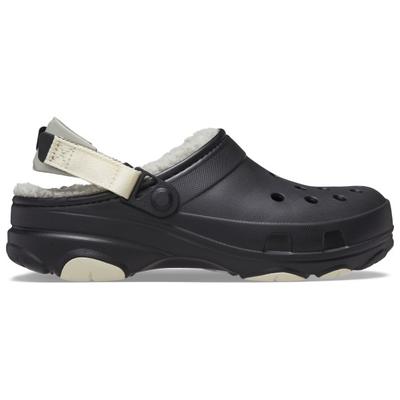 Crocs - Classic All Terrain Lined Clog - Hüttenschuhe US M12 | EU 46-47 grau/schwarz