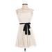 Wet Seal Cocktail Dress: Ivory Dresses - Women's Size X-Small