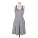 MPG Active Dress - A-Line: Gray Marled Activewear - Women's Size Medium