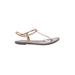 Sam Edelman Flip Flops: Brown Shoes - Women's Size 8